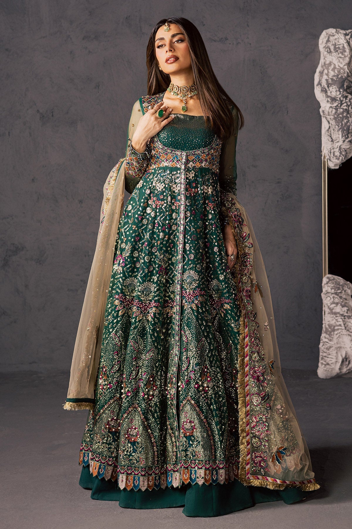Nureh | Muse Formal | NFM-01 by Nureh - Designer Dress  - Type : Ladies Clothes - Available at Libayah - 100% Original 