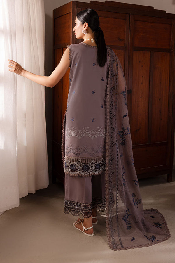 Marjjan | Aangan Embroidered Viscose |   PEV-22 B (GREY) by Marjjan - Designer Dress - Type: Ladies Clothes - Available at Libayah - 100% Original