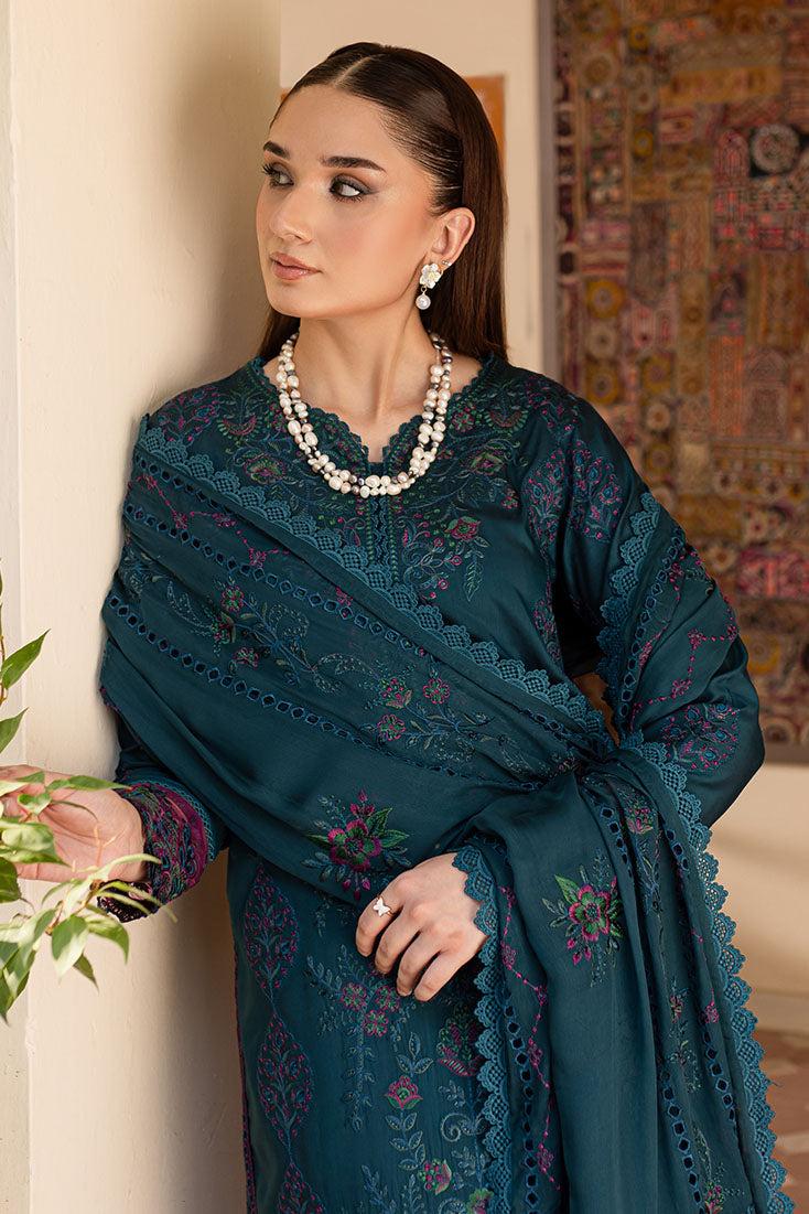 Marjjan | Aangan Embroidered Viscose |  PEV-20 B (ZINC) by Marjjan - Designer Dress - Type: Ladies Clothes - Available at Libayah - 100% Original