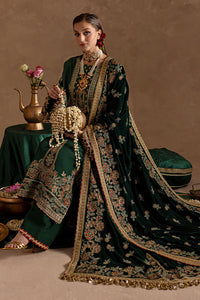 Marjjan | De Rose Velvet | MRV-11 (GREEN) by Marjjan - Designer Dress - Type: Ladies Clothes - Available at Libayah - 100% Original