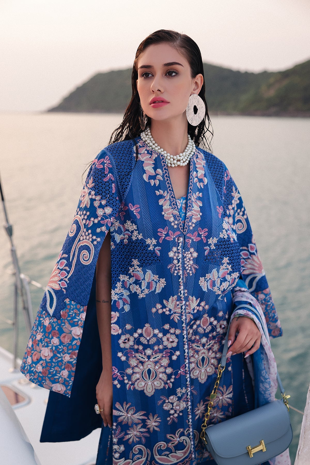 Afrozeh | Lawn 25 | Eclipse by Afrozeh - Designer Dress - Type: Ladies Clothes - Available at Libayah - 100% Original