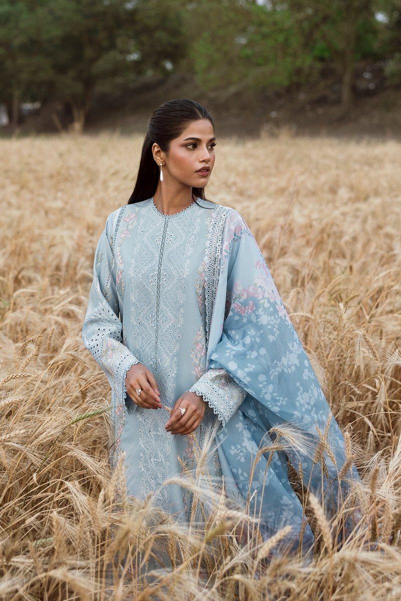 Afrozeh | Mulaqaat Lawn | Sukoon by Afrozeh - Designer Dress - Type: Ladies Clothes - Available at Libayah - 100% Original