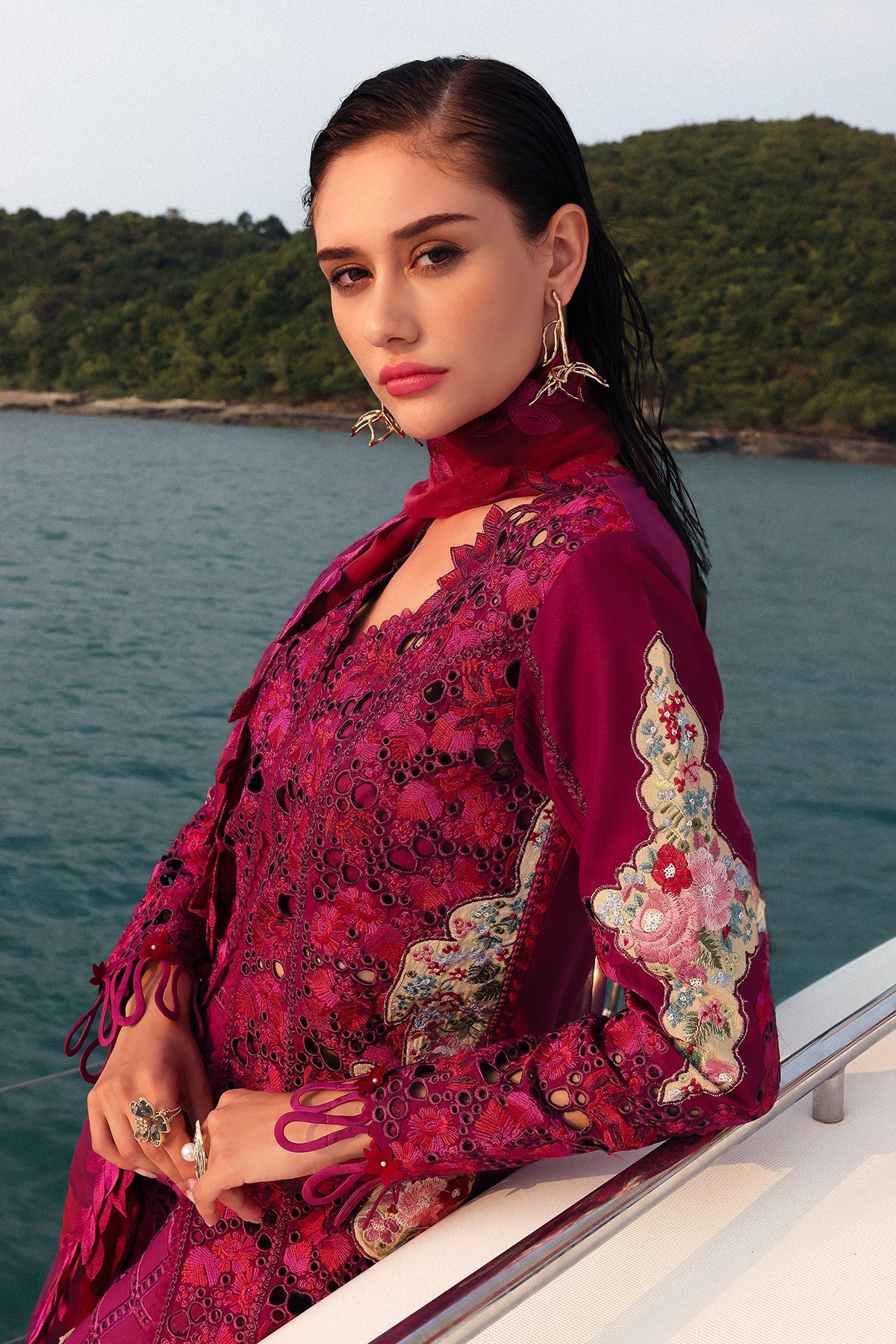 Afrozeh | Lawn 25 | Serene by Afrozeh - Designer Dress - Type: Ladies Clothes - Available at Libayah - 100% Original