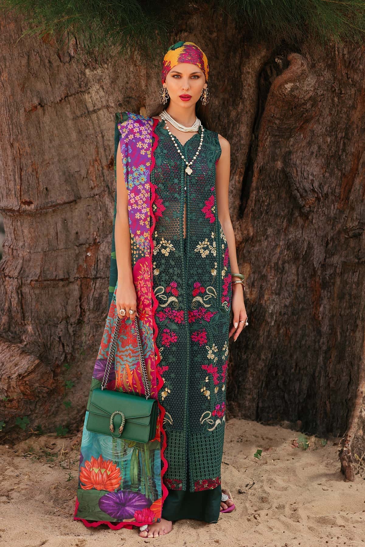Afrozeh | Lawn 25 | Vermora by Afrozeh - Designer Dress - Type: Ladies Clothes - Available at Libayah - 100% Original