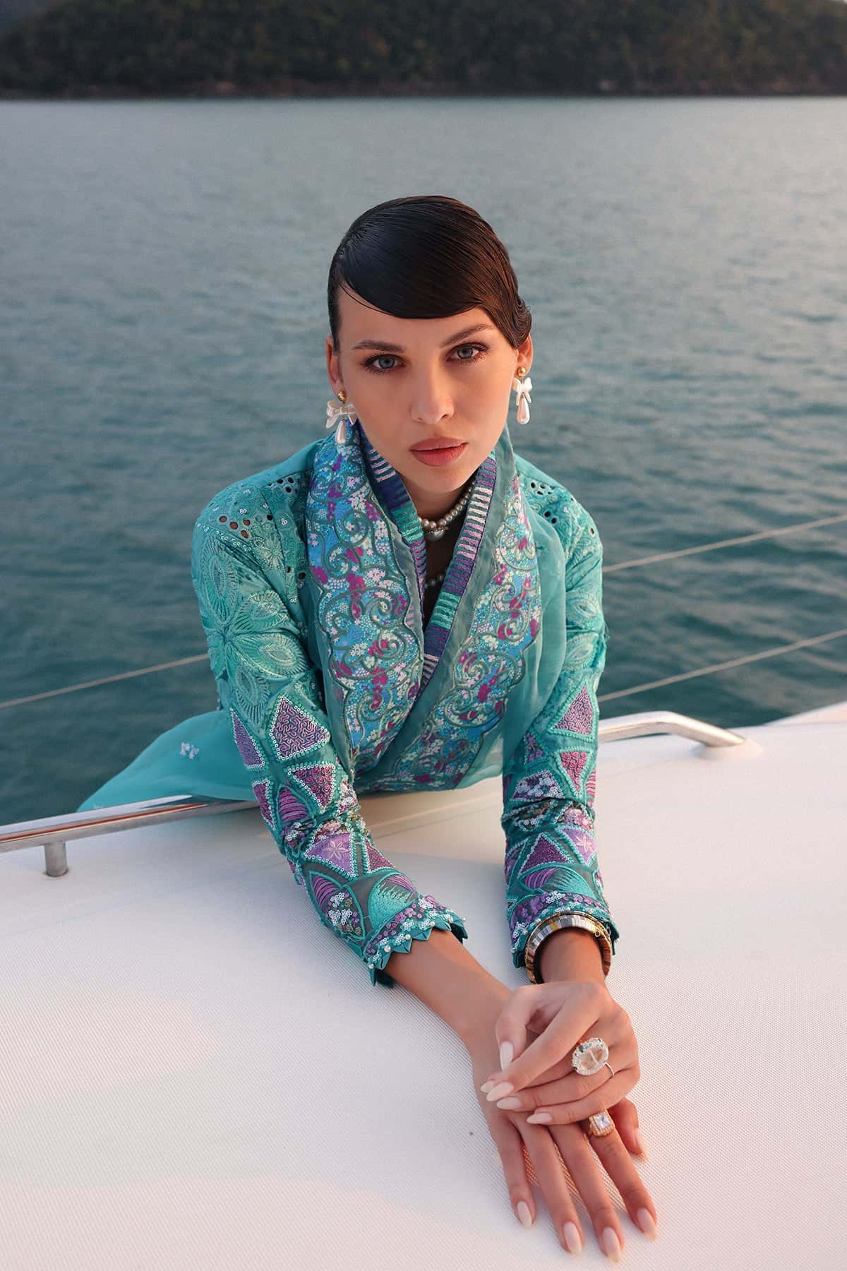 Afrozeh | Lawn 25 | Sovana by Afrozeh - Designer Dress - Type: Ladies Clothes - Available at Libayah - 100% Original