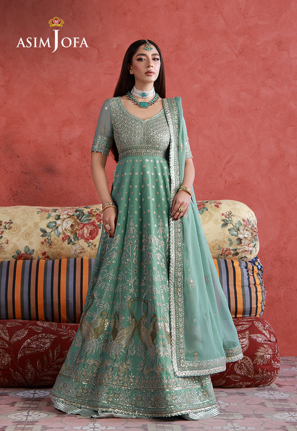 Asim Jofa | Wedding Festive Collection | AJULN-04 by Asim Jofa - Designer Dress  - Type : Ladies Clothes - Available at Libayah - 100% Original 
