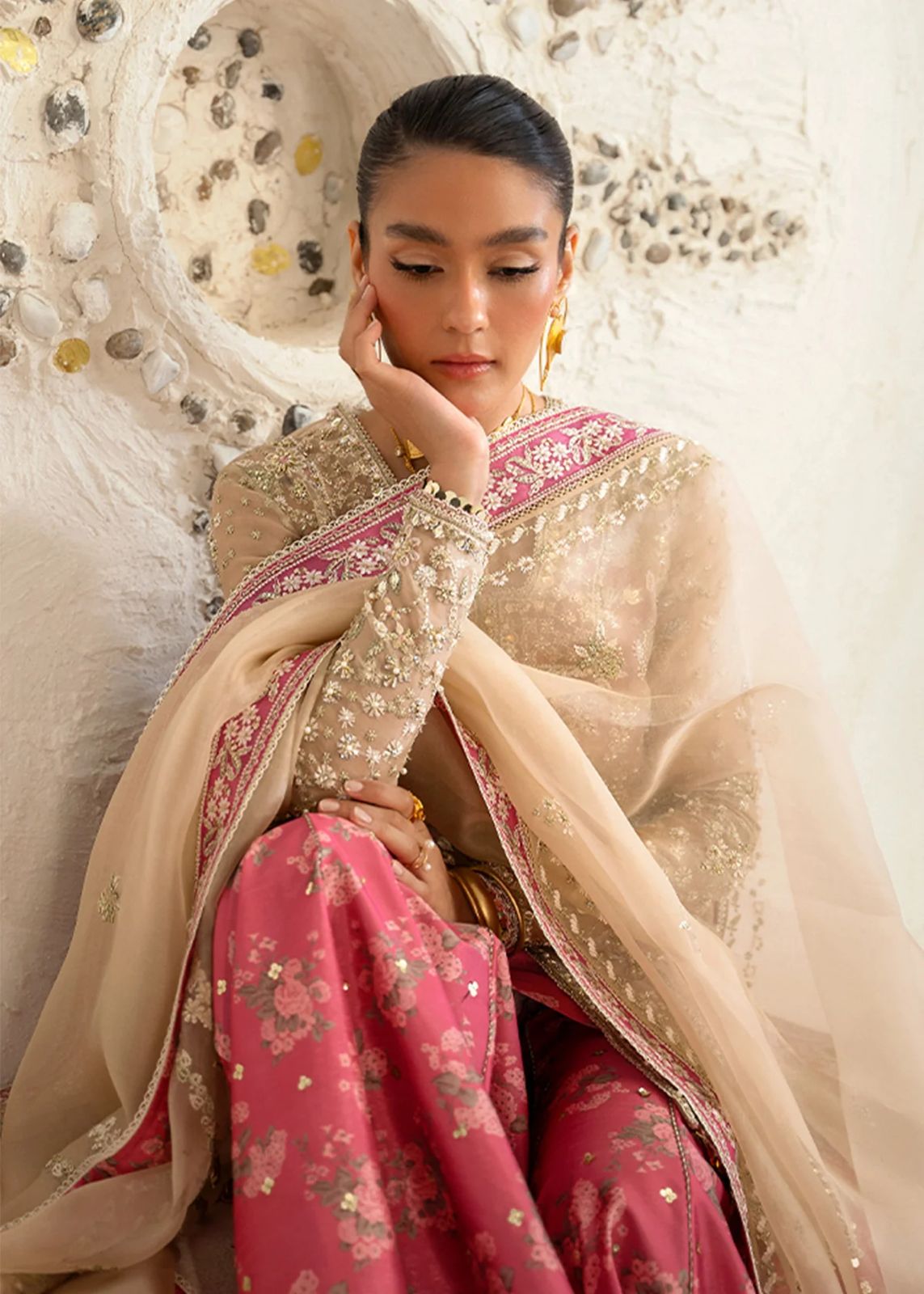 Suffuse | Freeshia RTW'24 | Hiraeth by Suffuse - Designer Dress  - Type : Wedding Dress - Available at Libayah - 100% Original 