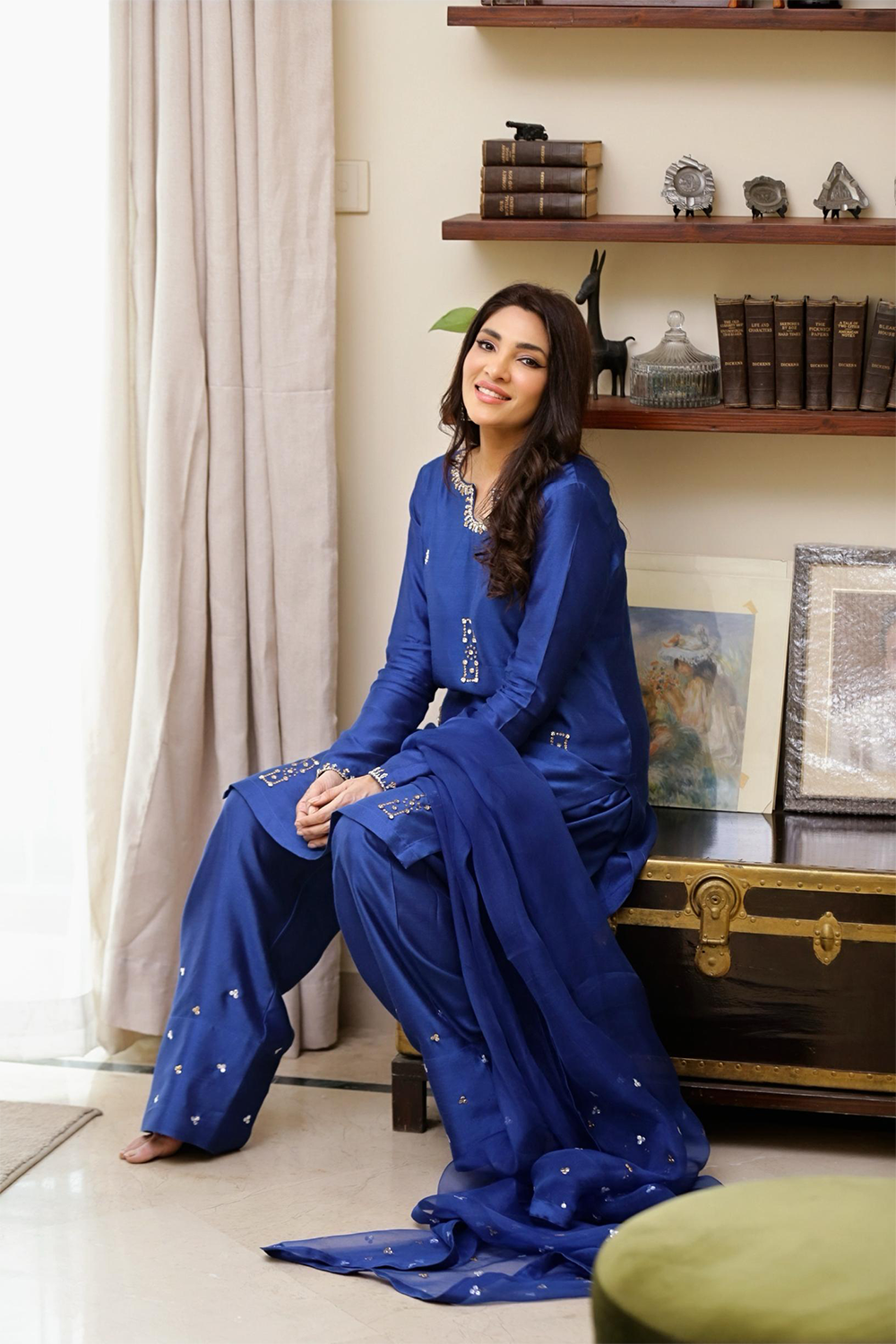 Mona Imran | Ezel Eid 25 | Meherbano by Mona Imran - Designer Dress - Type: Ladies Clothes - Available at Libayah - 100% Original