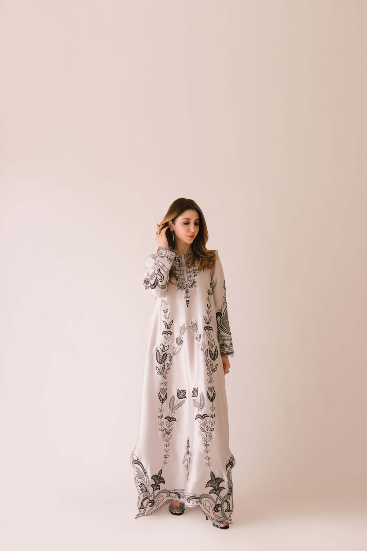 Sammy K | Aadat Festive Edition |Sea Holly by Sammy K - Designer Dress  - Type : Ladies Clothes - Available at Libayah - 100% Original 