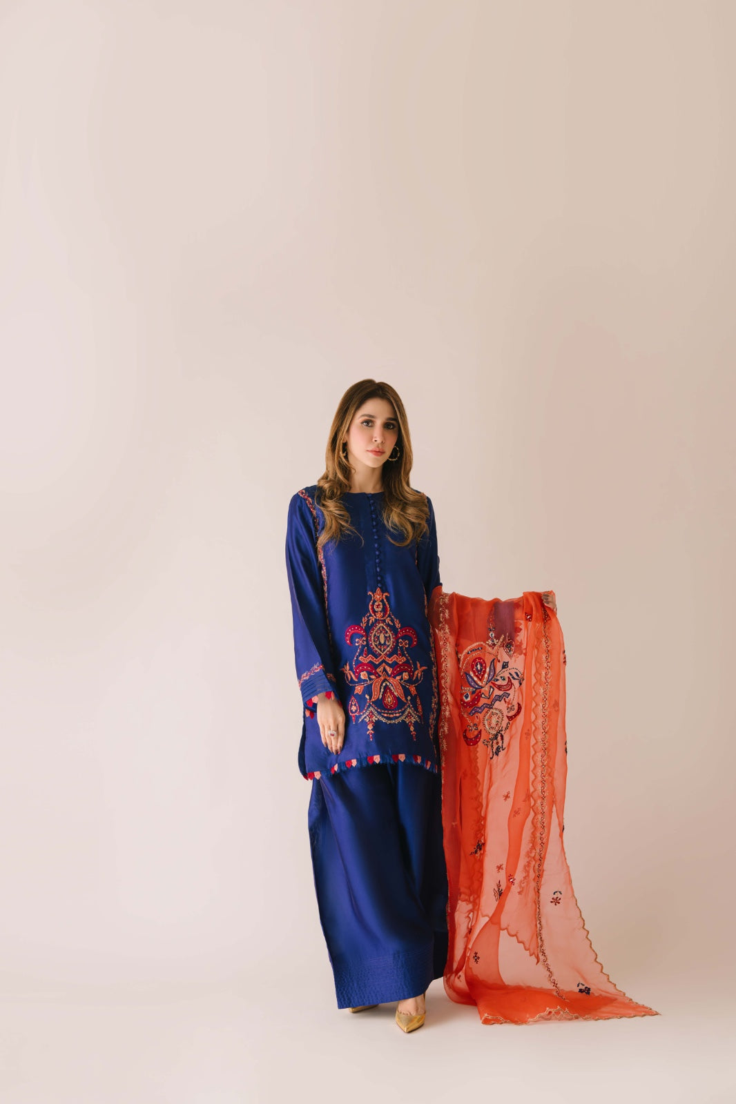 Sammy K | Aadat Festive Edition | Corn Flower by Sammy K - Designer Dress  - Type : Ladies Clothes - Available at Libayah - 100% Original 