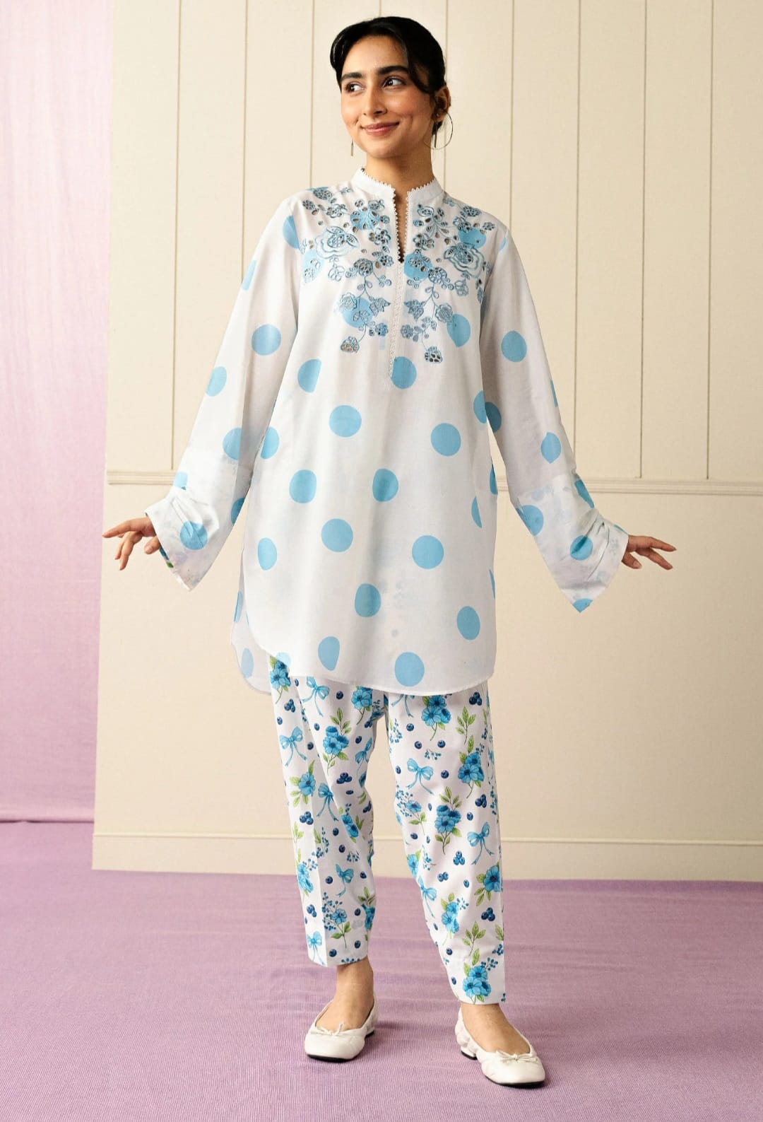 Zara Shahjahan | Love Coco and Friends | Bloom Beat - Designer Dress - Type : Ladies Clothes - Available at Libayah - 100% Original