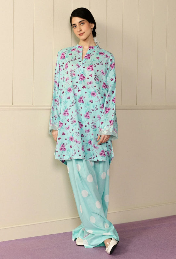 Zara Shahjahan | Love Coco and Friends |Pixel Pop - Designer Dress - Type : Ladies Clothes - Available at Libayah - 100% Original