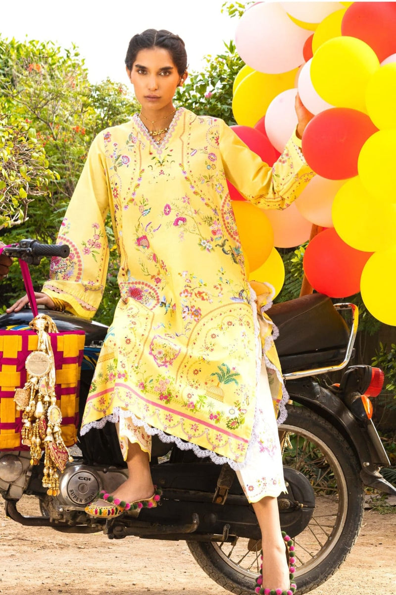 Sana Safinaz | Mahay Summer | H262-007B-2O - Designer Dress - Type : Ladies Clothes - Available at Libayah - 100% Original