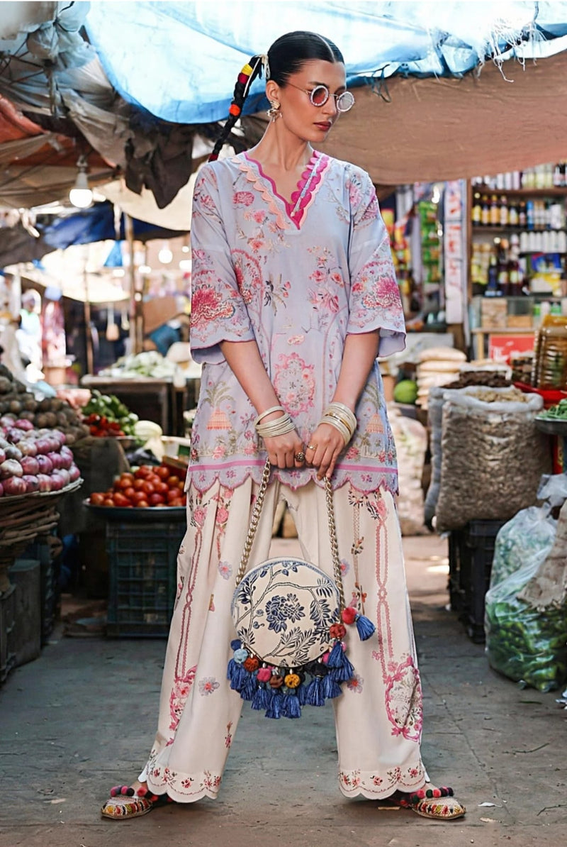 Sana Safinaz | Mahay Summer | H262-007A-2O - Designer Dress - Type : Ladies Clothes - Available at Libayah - 100% Original