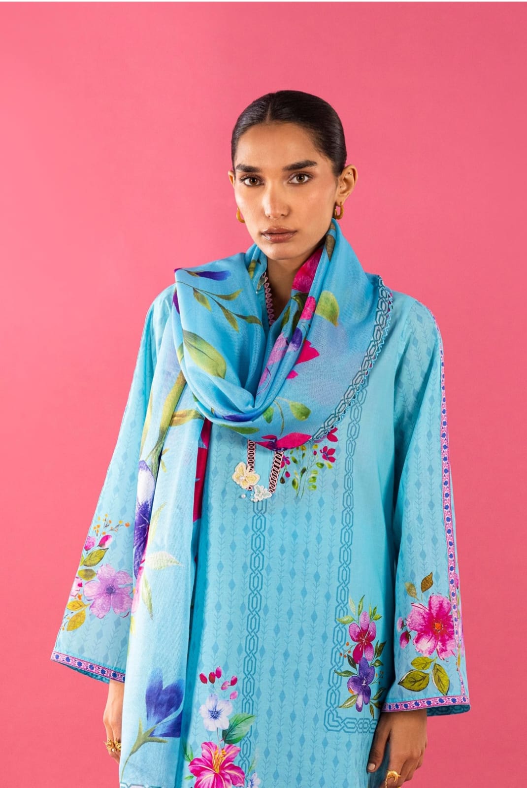 Sana Safinaz | Mahay Summer |H262-006B-2BS - Designer Dress - Type : Ladies Clothes - Available at Libayah - 100% Original
