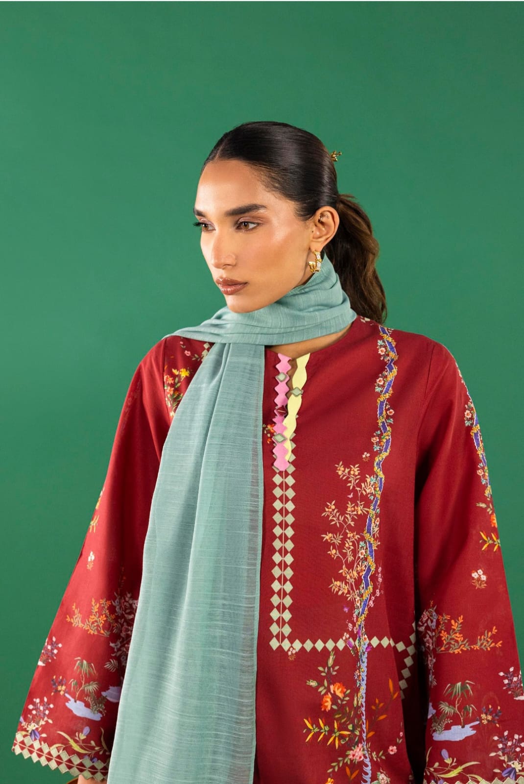 Sana Safinaz | Mahay Summer | H262-005B-3CG by Sana Safinaz - Designer Dress  - Type : Ladies Clothes - Available at Libayah - 100% Original 