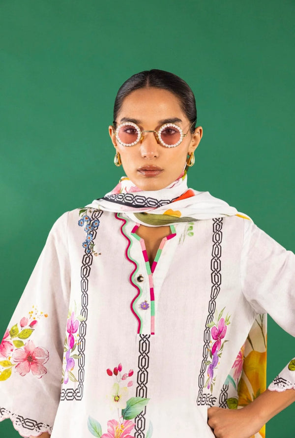 Sana Safinaz | Mahay Summer | H262-006A-2BS - Designer Dress - Type : Ladies Clothes - Available at Libayah - 100% Original