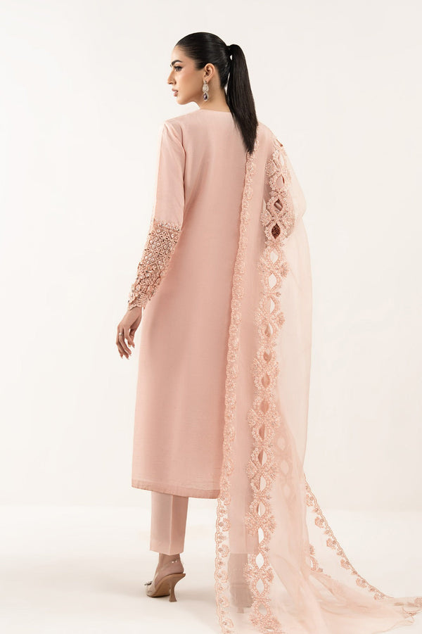Maria B | Luxury Formals | SF-EF26-26-Pink by Maria B - Designer Dress  - Type : Ladies Clothes - Available at Libayah - 100% Original 