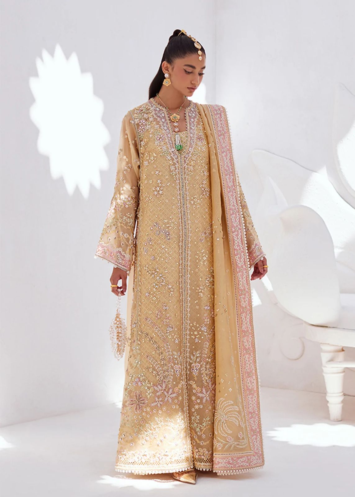 Suffuse | Freeshia RTW'24 | Suha by Suffuse - Designer Dress  - Type : Wedding Dress - Available at Libayah - 100% Original 