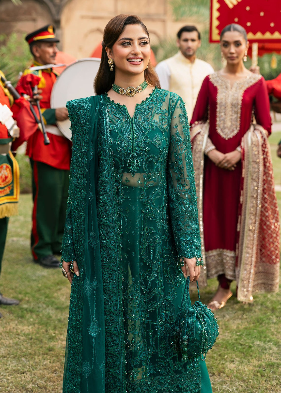 Kanwal Malik | Maahi Wedding Formals | MEHMAL by Kanwal Malik - Designer Dress - Type: Ladies Clothes - Available at Libayah - 100% Original