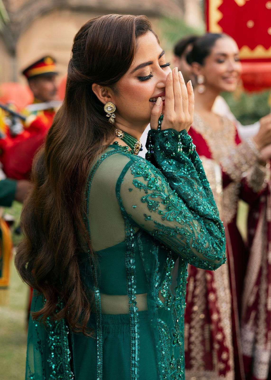 Kanwal Malik | Maahi Wedding Formals | MEHMAL by Kanwal Malik - Designer Dress - Type: Ladies Clothes - Available at Libayah - 100% Original