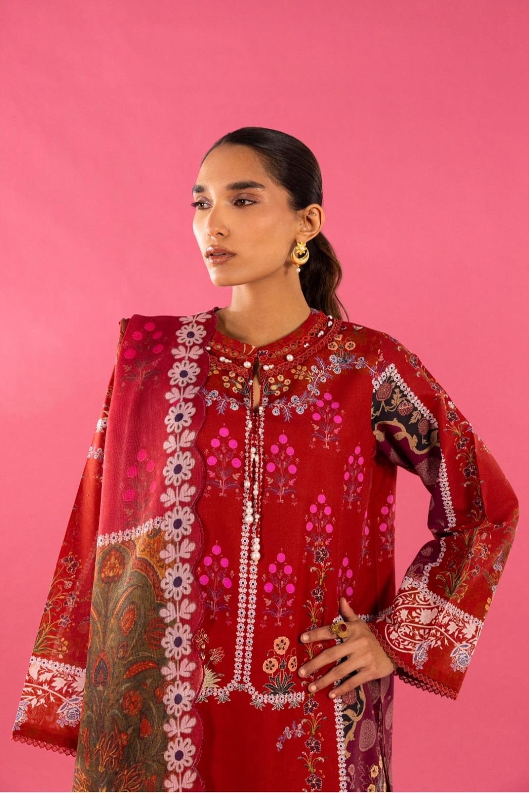 Sana Safinaz | Mahay Summer |H262-001A-3AS - Designer Dress - Type : Ladies Clothes - Available at Libayah - 100% Original