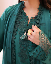 Roheenaz | Veil of Summer Chikankari | Whispered Veil by Roheenaz - Designer Dress  - Type : Ladies Clothes - Available at Libayah - 100% Original 
