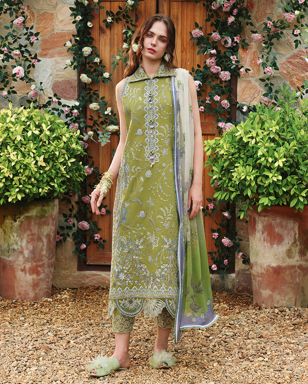 Mushq | The Secret Garden Lawn | Whispering Ivy by Mushq - Designer Dress  - Type : Ladies Clothes - Available at Libayah - 100% Original 