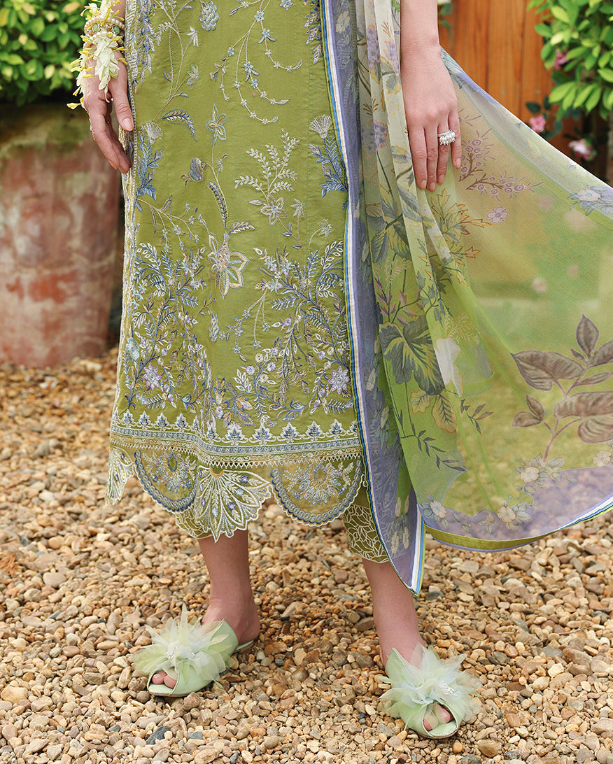 Mushq | The Secret Garden Lawn | Whispering Ivy by Mushq - Designer Dress  - Type : Ladies Clothes - Available at Libayah - 100% Original 