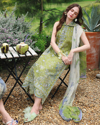 Mushq | The Secret Garden Lawn | Whispering Ivy by Mushq - Designer Dress  - Type : Ladies Clothes - Available at Libayah - 100% Original 