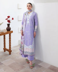 Roheenaz | Floral Reverie Luxury Lawn | Whispering Radiance by Roheenaz - Designer Dress  - Type : Ladies Clothes - Available at Libayah - 100% Original 