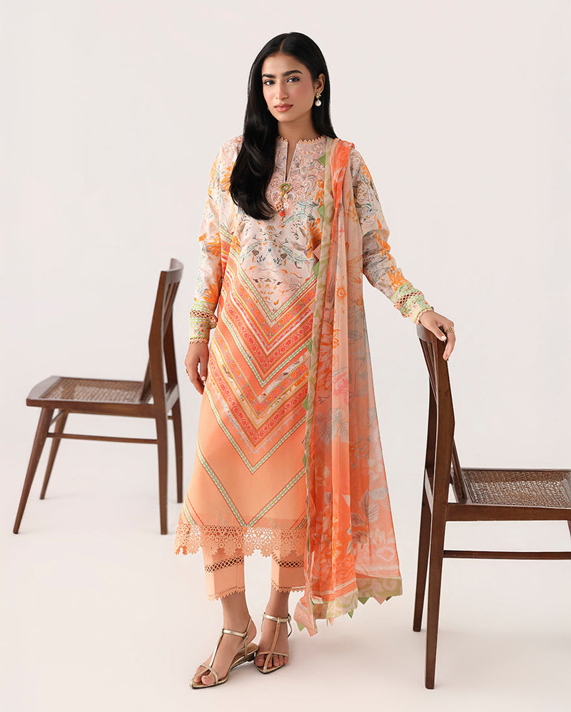 Roheenaz | Rosette Lawn | Whispering Wind - Designer Dress - Type : Ladies Clothes - Available at Libayah - 100% Original