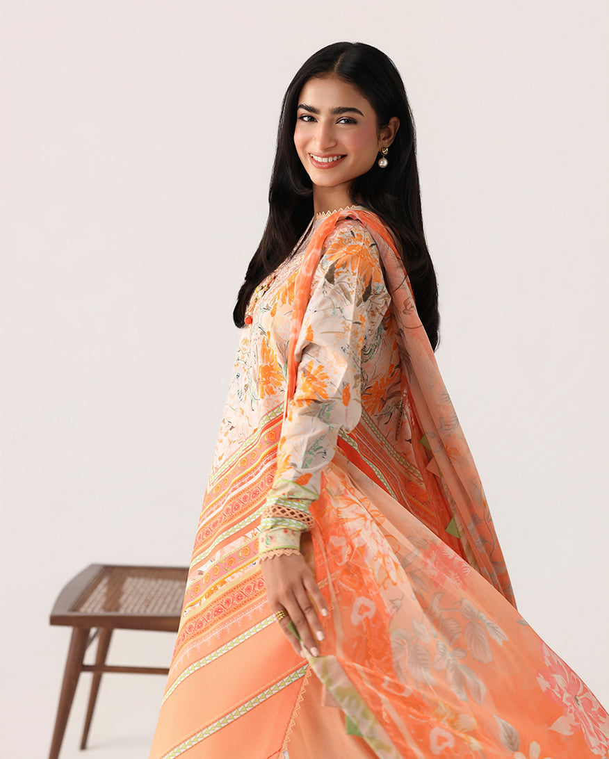 Roheenaz | Rosette Lawn | Whispering Wind - Designer Dress - Type : Ladies Clothes - Available at Libayah - 100% Original