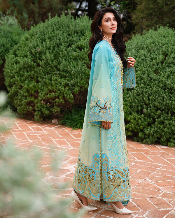 Mushq | Amoi Luxury Lawn | Whispering Winds - by Libayah - Registered Vendor of : Mushq - 100% Original Designer Dress