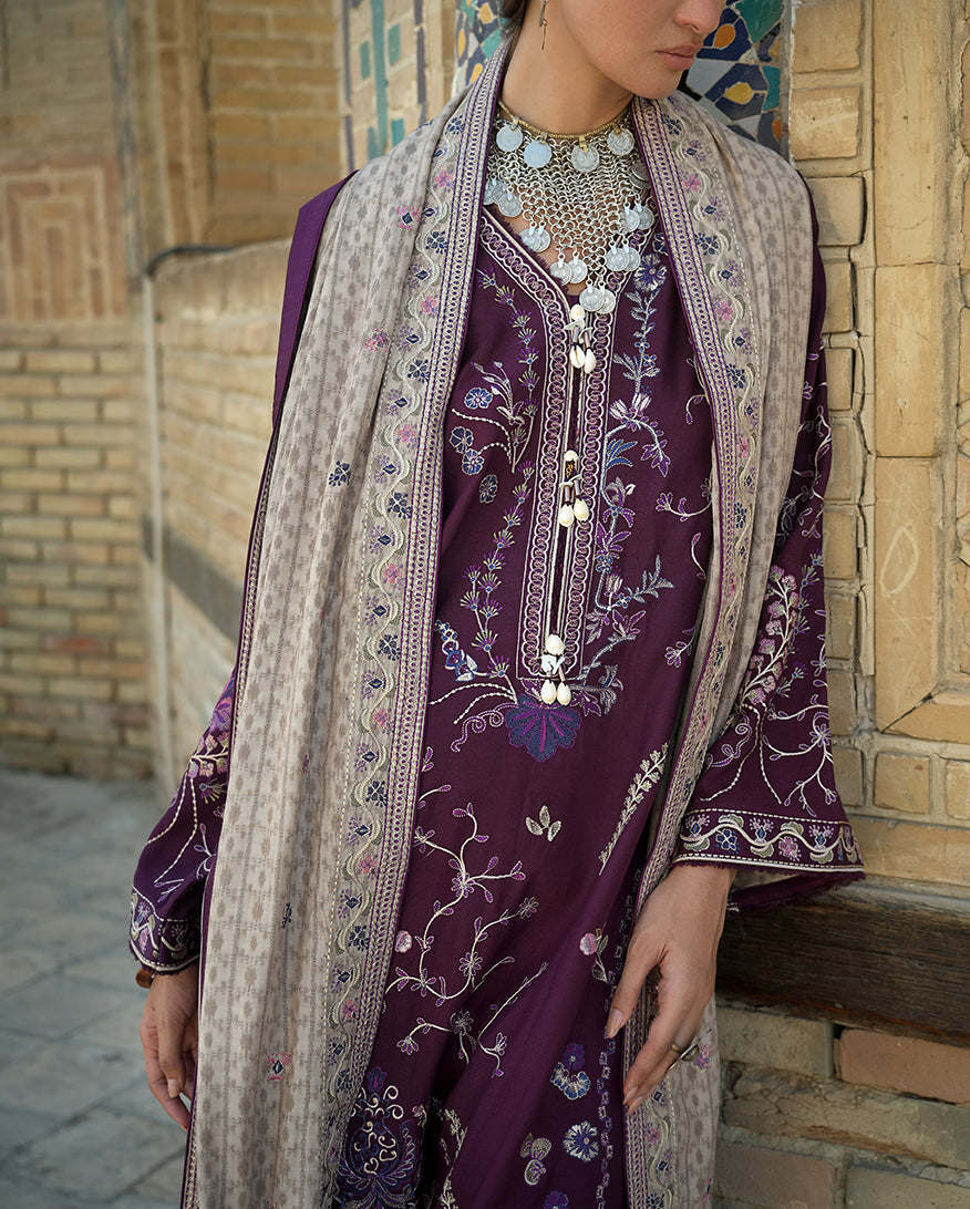 Mushq | Bukhara Winter Edit | Winter Caravan by Mushq - Designer Dress  - Type : Ladies Clothes - Available at Libayah - 100% Original 
