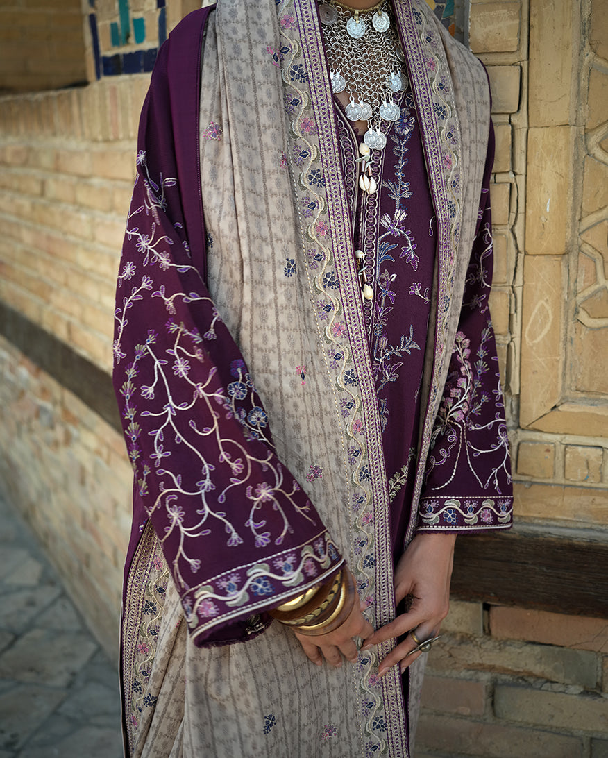 Mushq | Bukhara Winter Edit | Winter Caravan by Mushq - Designer Dress  - Type : Ladies Clothes - Available at Libayah - 100% Original 