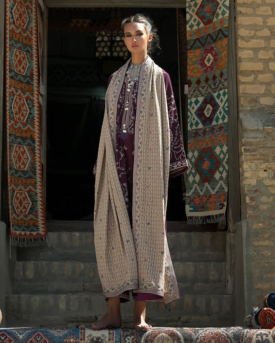 Mushq | Bukhara Winter Edit | Winter Caravan by Mushq - Designer Dress  - Type : Ladies Clothes - Available at Libayah - 100% Original 