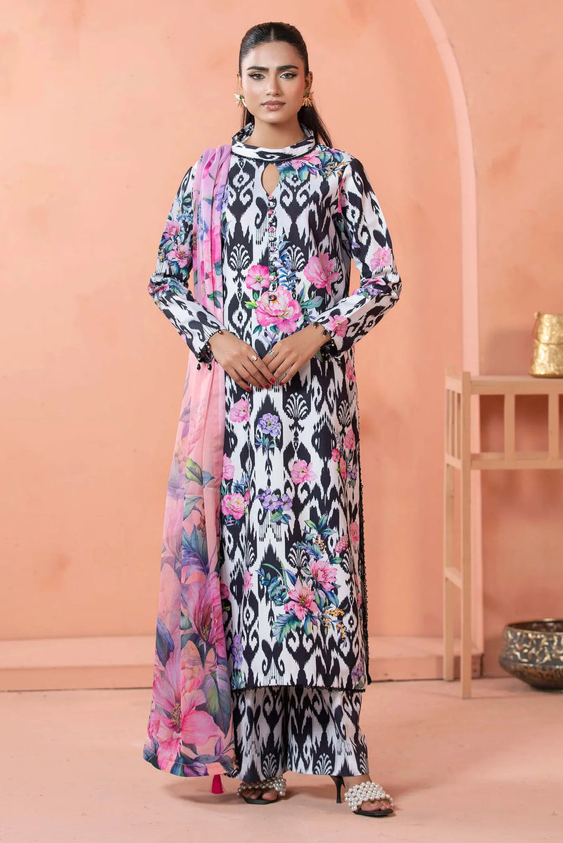 SLUB 7756 – authentic Pakistani dress from the Adans Libas Khaddar 25 collection for women in the UK
