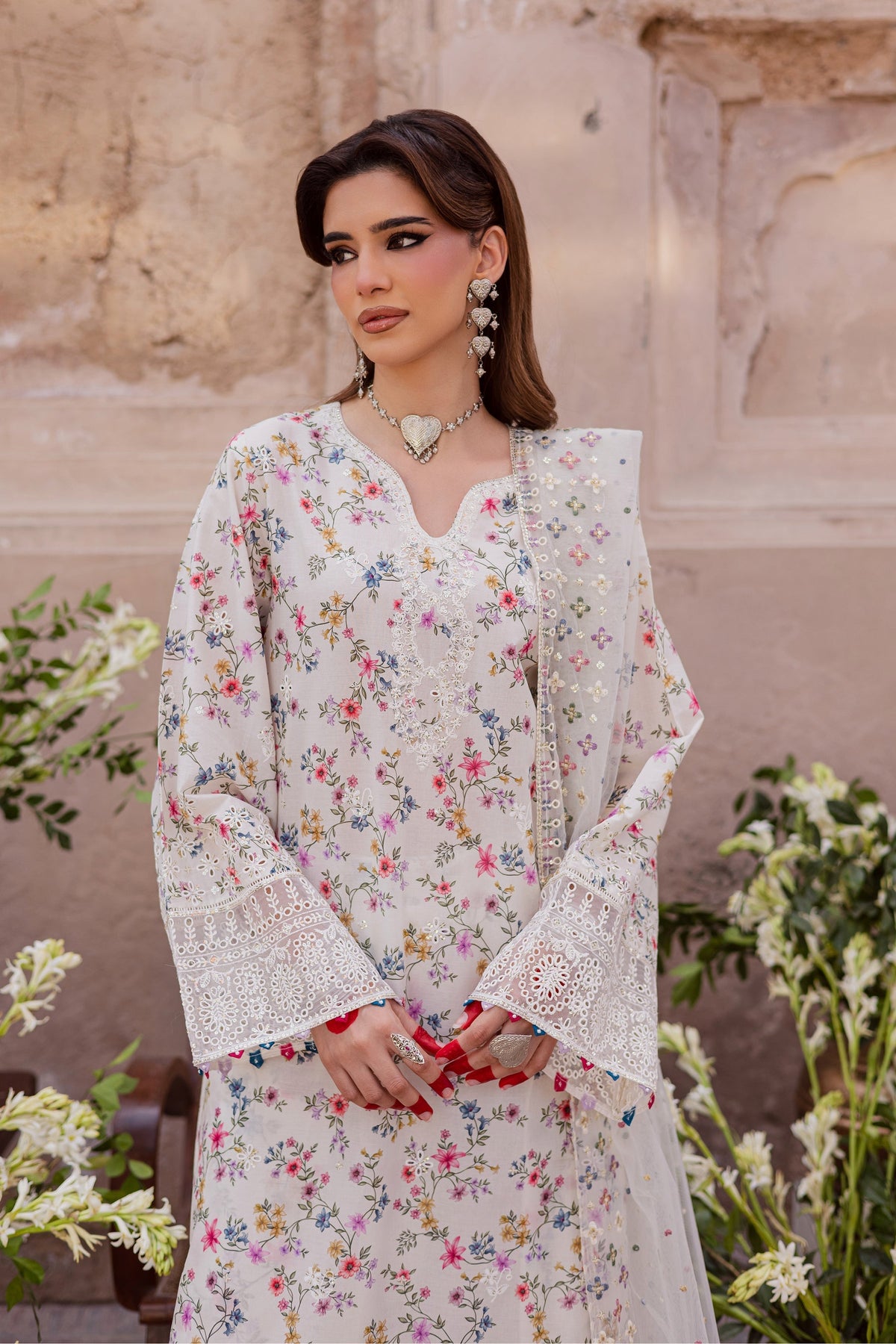 Batik | Festive Eid 26 | Wisteria by Batik - Designer Dress  - Type : Ladies Clothes - Available at Libayah - 100% Original 