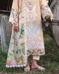 Mushq | The Secret Garden Lawn | Wisteria Veil by Mushq - Designer Dress  - Type : Ladies Clothes - Available at Libayah - 100% Original 