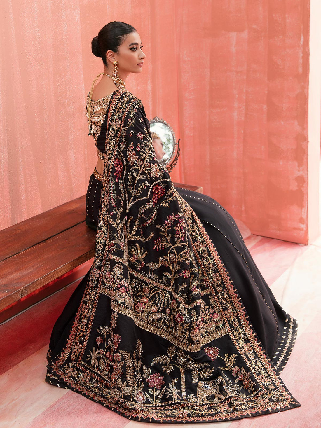 Gulaal | Wedding Formals | MAYAL GL-WS-22V1-32 (LEHNGA AND CHOLI) by Gulaal - Designer Dress - Type: Ladies Clothes - Available at Libayah - 100% Original