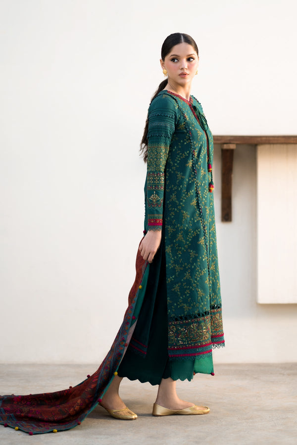 Xenia Formals | Dhoop Kinaray Winter Shawl 24 | ZEMURD by Xenia Formals - Designer Dress - Type: Ladies Clothes - Available at Libayah - 100% Original