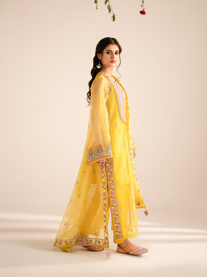 Fozia Khalid | Eid Edit 24 | Helin by Fozia Khalid - Designer Dress - Type: Ladies Clothes - Available at Libayah - 100% Original