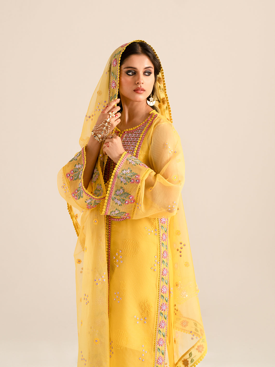 Fozia Khalid | Eid Edit 24 | Helin by Fozia Khalid - Designer Dress - Type: Ladies Clothes - Available at Libayah - 100% Original