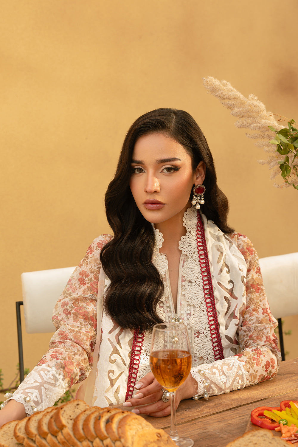 Saira Rizwan | Luxury Lawn 25 | MAYA-SRL25-06 by Saira Rizwan - Designer Dress - Type: Ladies Clothes - Available at Libayah - 100% Original