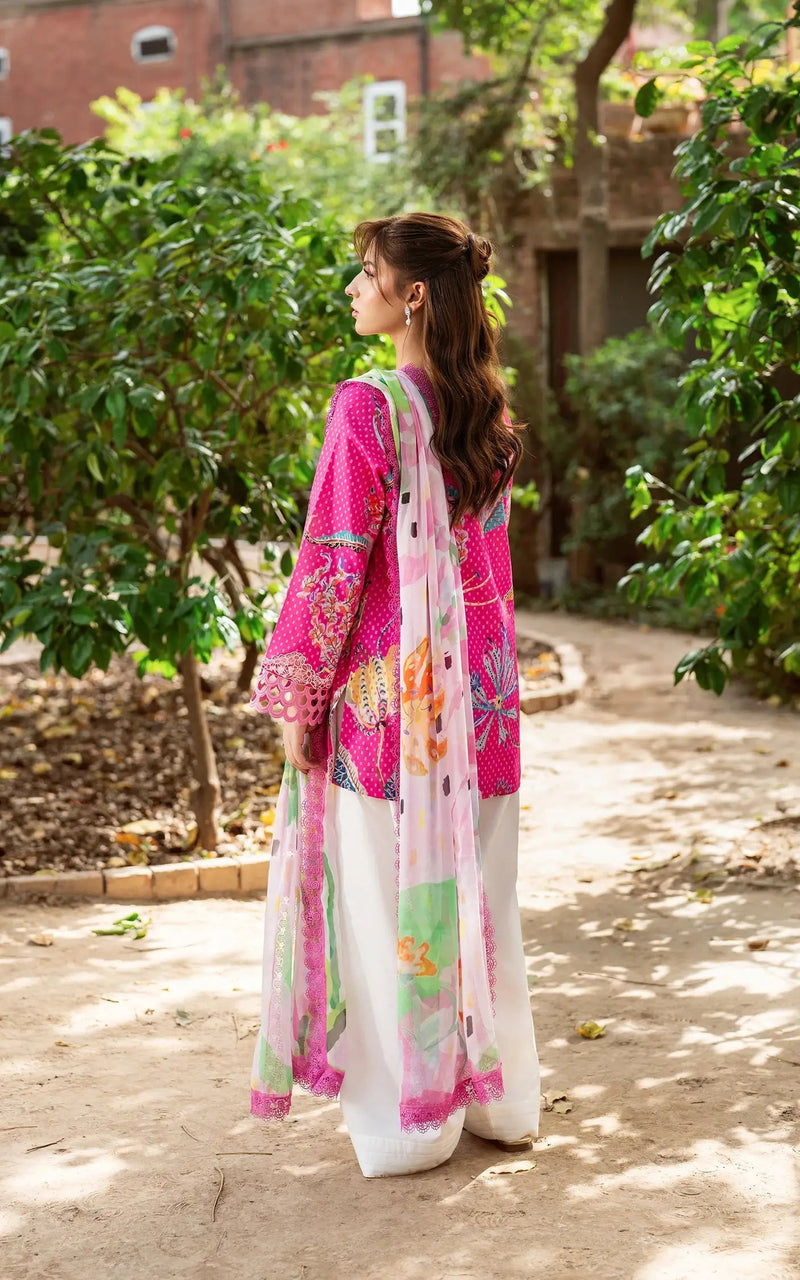 Asifa and Nabeel | Yakin Summer 25 | Roseveil-(YKL25-10) by Asifa and Nabeel - Designer Dress - Type: Ladies Clothes - Available at Libayah - 100% Original