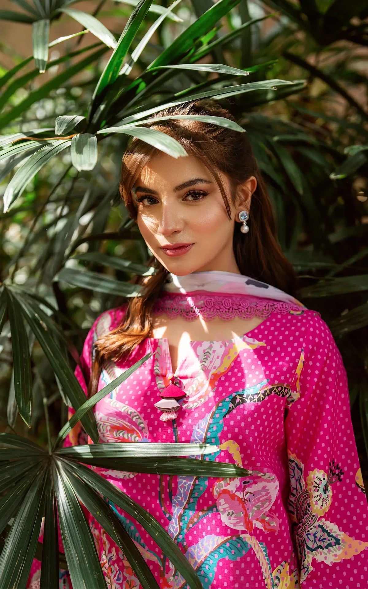 Asifa and Nabeel | Yakin Summer 25 | Roseveil-(YKL25-10) by Asifa and Nabeel - Designer Dress - Type: Ladies Clothes - Available at Libayah - 100% Original