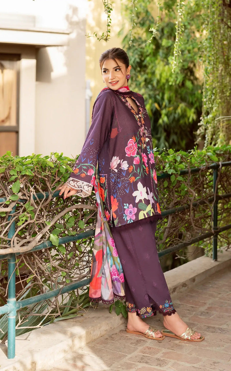 Asifa and Nabeel | Yakin Summer 25 | Whimsical Flora-(YKL25-12) by Asifa and Nabeel - Designer Dress - Type: LAD - Available at Libayah - 100% Original