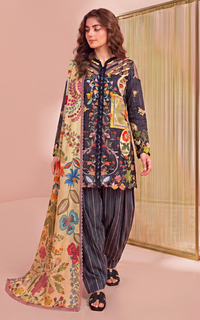 Asifa and Nabeel | Yakin 26 | Marigold (YKL26-01) by Asifa and Nabeel - Designer Dress  - Type : Ladies Clothes - Available at Libayah - 100% Original 