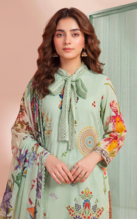 Asifa and Nabeel | Yakin 26 | Lotus (YKL26-02) by Asifa and Nabeel - Designer Dress  - Type : Ladies Clothes - Available at Libayah - 100% Original 